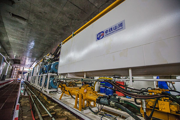 中铁ezweb易利娱乐平台盾构机双线掘进 全力攻坚长沙地铁5号线