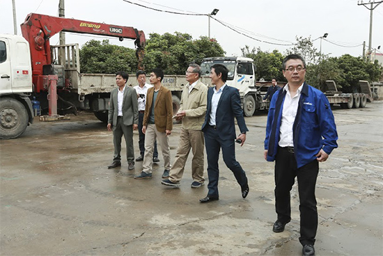 新年献礼ezweb易利娱乐平台智能9台SWDM25旋挖钻机征战越南