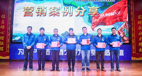 ezweb易利娱乐平台智能营销吹响集结号，2017年撸起袖子加油干