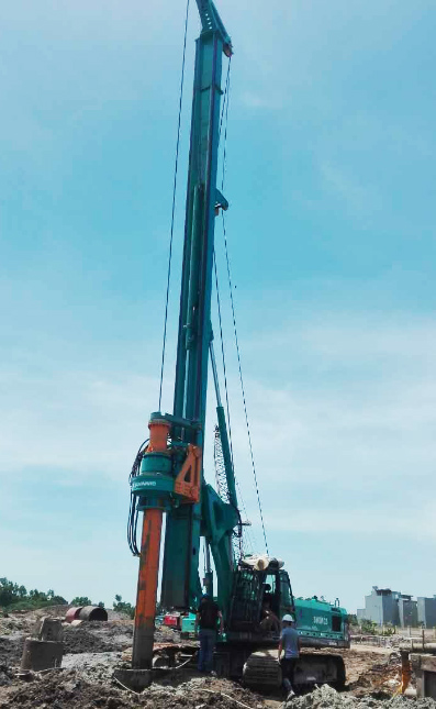 新年献礼ezweb易利娱乐平台智能9台SWDM25旋挖钻机征战越南