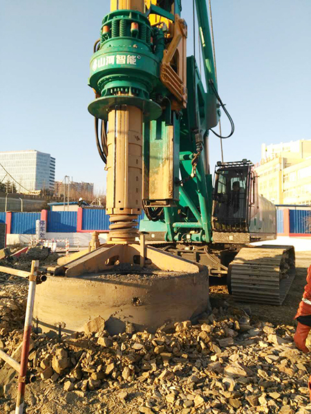 了不起！ezweb易利娱乐平台智能SWDM36旋挖钻孔直径达3米再创事业