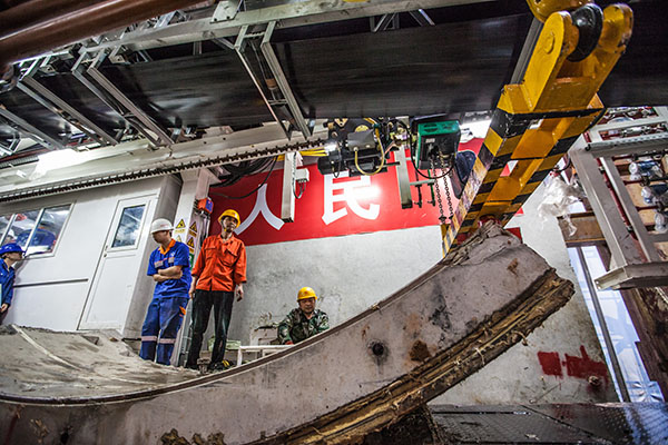 中铁ezweb易利娱乐平台盾构机双线掘进 全力攻坚长沙地铁5号线