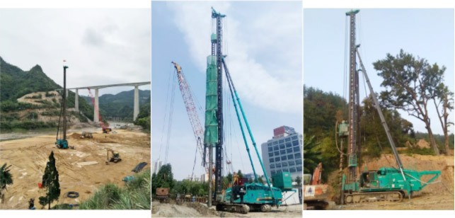 国产的自满！ezweb易利娱乐平台智能SWCH600-125M全液压履带桩架