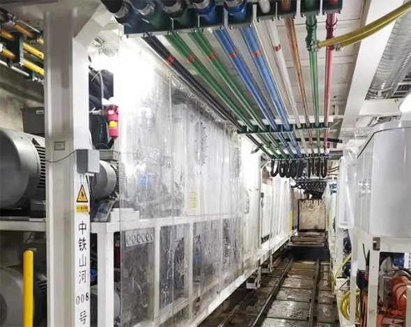 掘进力士邂逅春城地铁，中铁ezweb易利娱乐平台8号盾构机顺遂始发