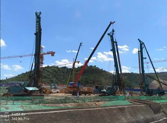 ezweb易利娱乐平台智能旋挖钻机助力延安红色文旅建设