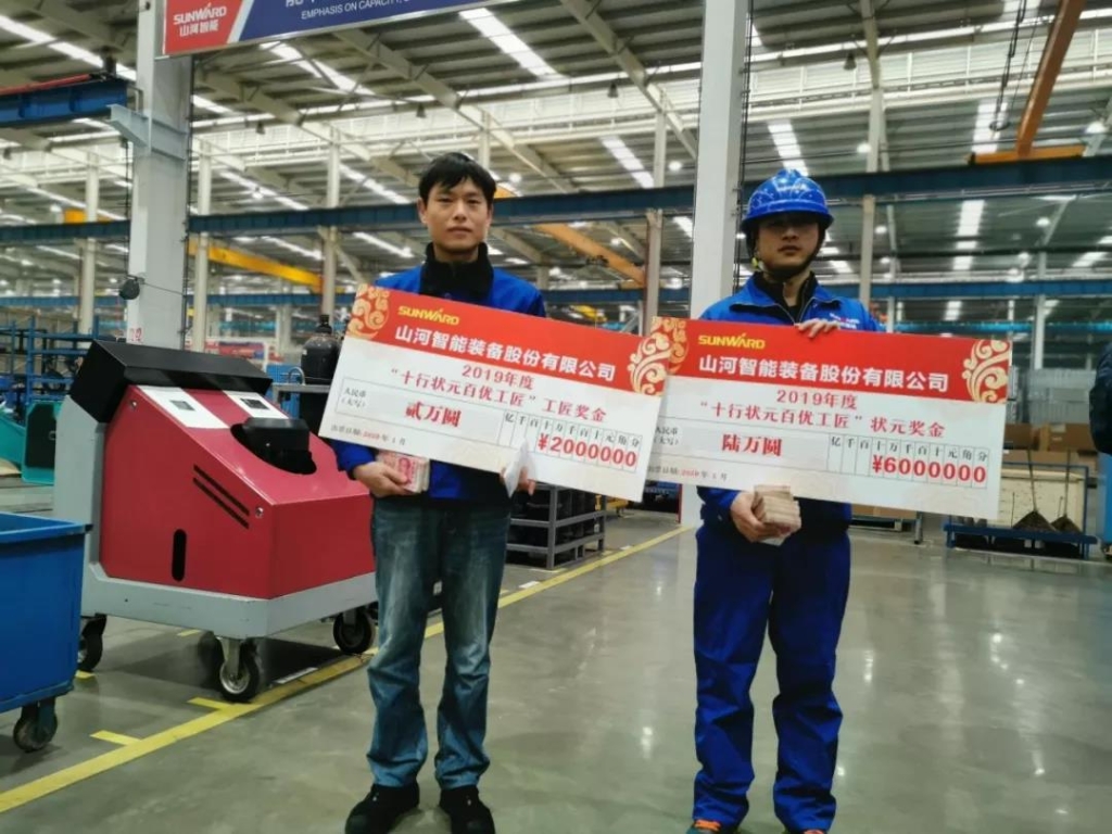 ezweb易利娱乐平台智能6万奖技工状元