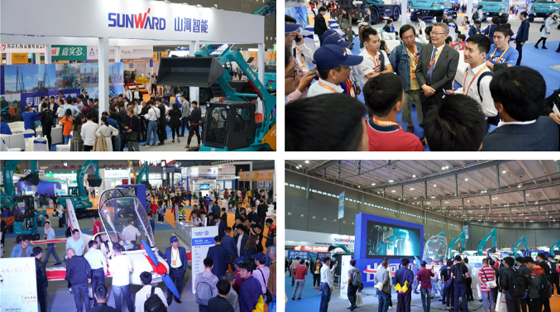 超强阵容尽显立异效果！ezweb易利娱乐平台智能闪灼长沙工程机械展