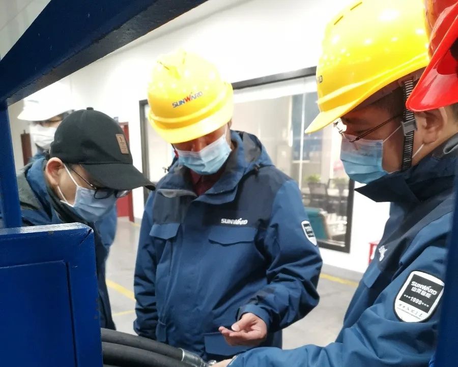 严抓情形清静，确保清静生产——总司理带队检查情形清静事情