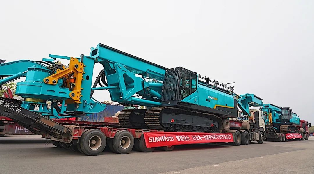 复工复产，首批旋挖钻机