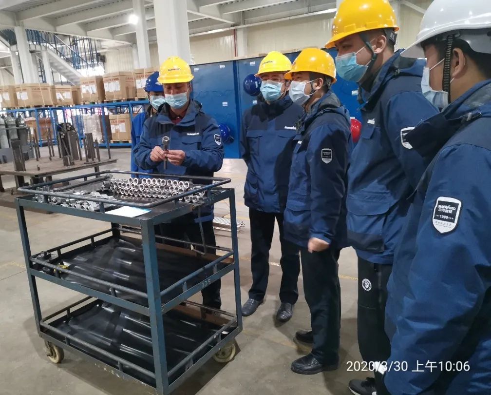 严抓情形清静，确保清静生产——总司理带队检查情形清静事情