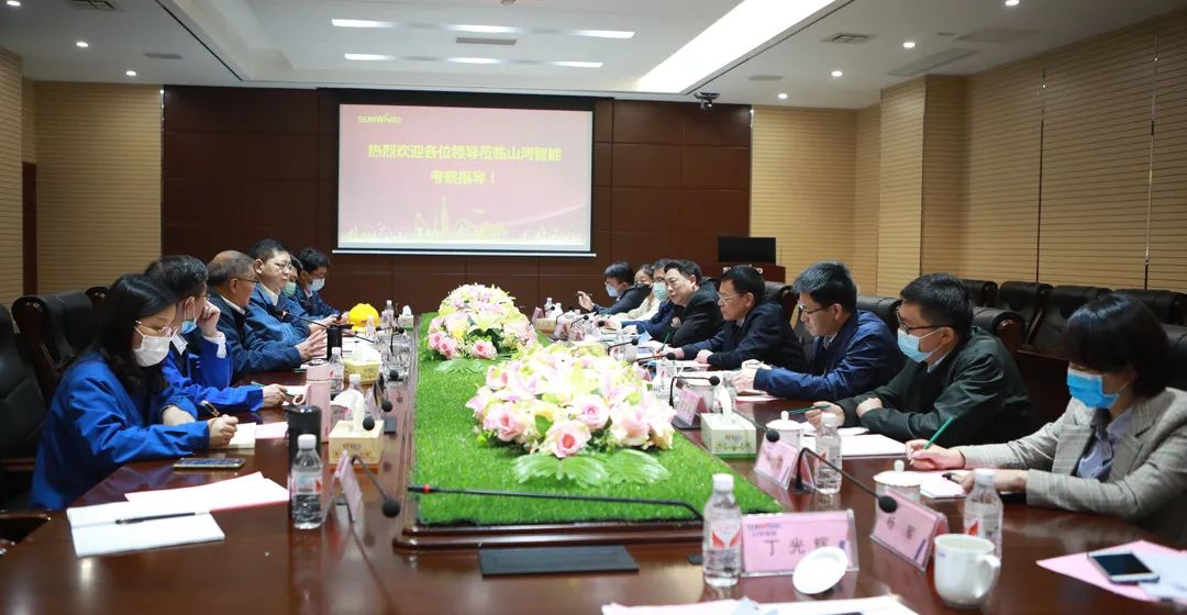 宁夏工信厅副厅长张伟一行调研ezweb易利娱乐平台智能