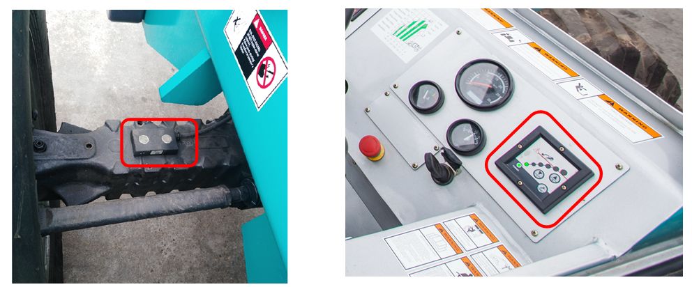 ezweb易利娱乐平台智能新品叉装车批量下线发往美国