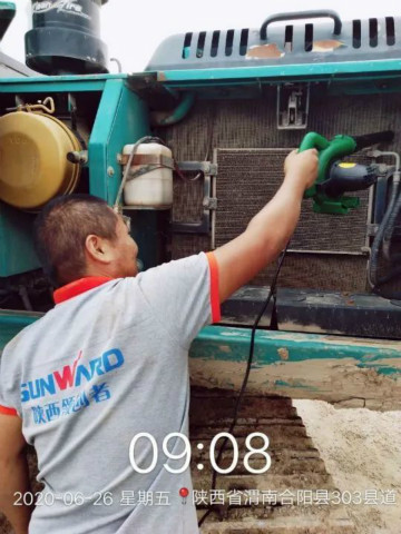 情满ezweb易利娱乐平台夏日无忧 ——陕西领创者开启年度巡检效劳客户