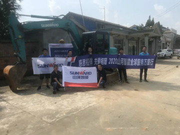 感恩相伴 关爱相随——ezweb易利娱乐平台智能效劳万里行效劳湖南