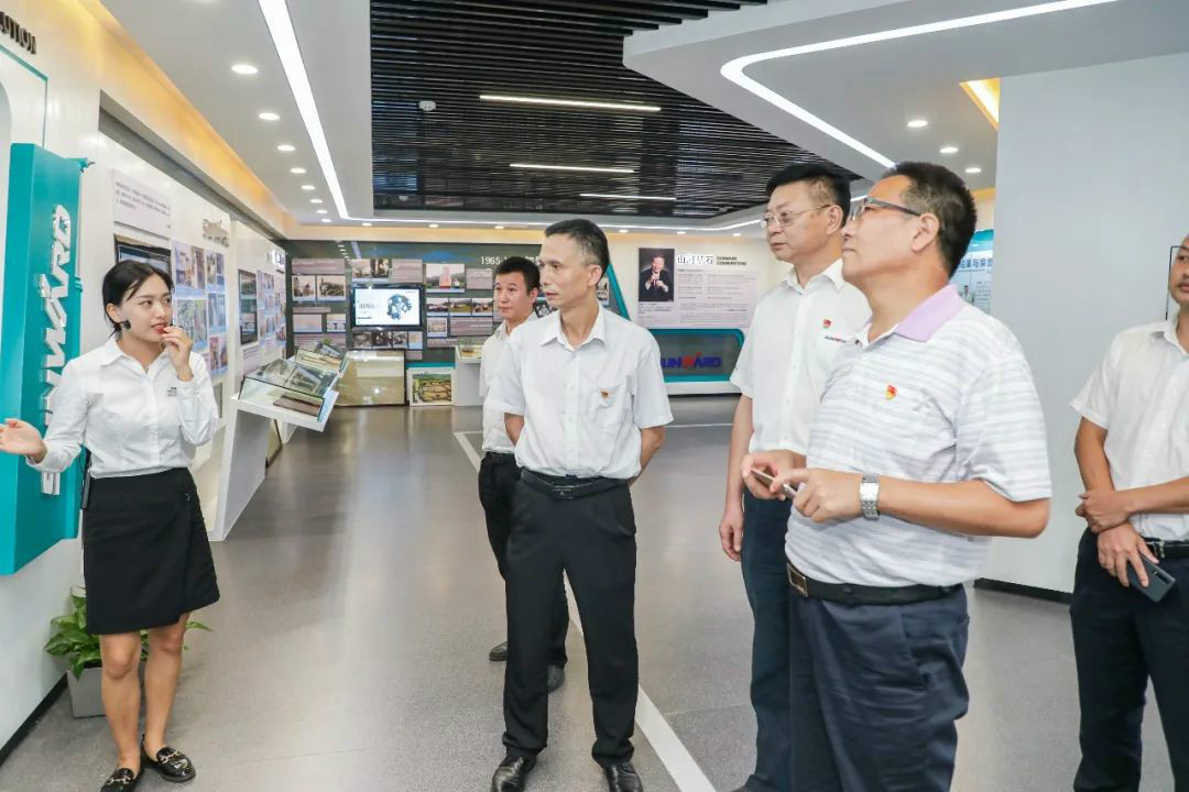 广州工控党建同盟联络员一行到ezweb易利娱乐平台智能开展事情对接