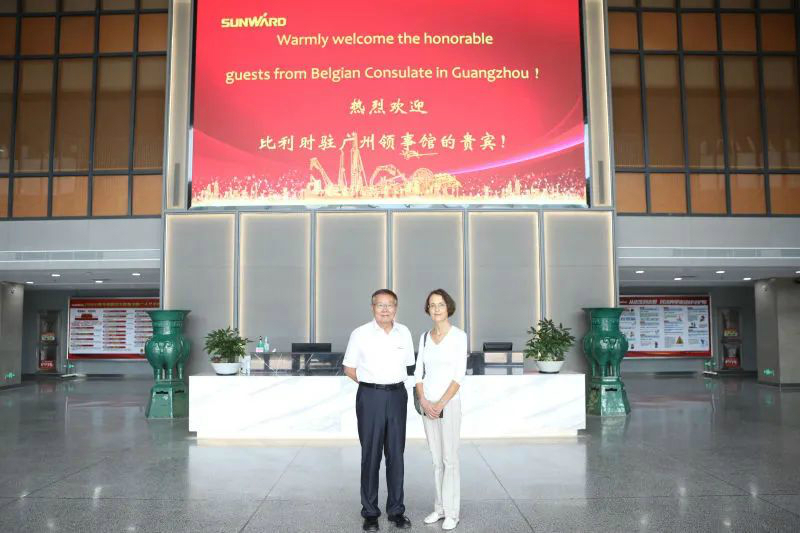 比利时商务领事到访ezweb易利娱乐平台智能