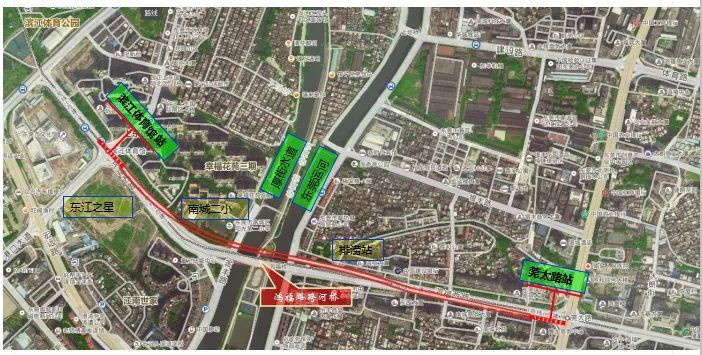 占得春风第一枝！中铁ezweb易利娱乐平台盾构机成东莞地铁一号线首台始发盾构机