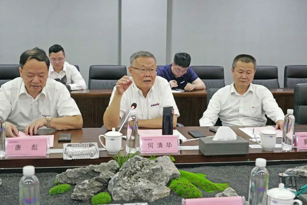 中铁装备赵华总司理莅临ezweb易利娱乐平台智能交流