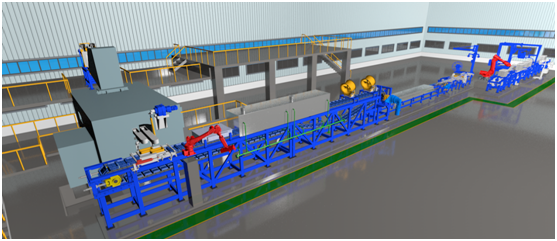 中际ezweb易利娱乐平台熔锌铸锭码垛自动线成套装备顺遂发货