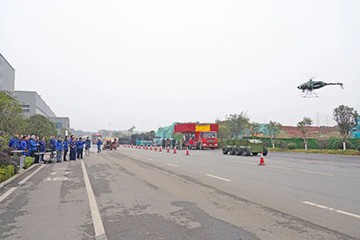 消防救援局考察ezweb易利娱乐平台智能无人化应抢救援装备