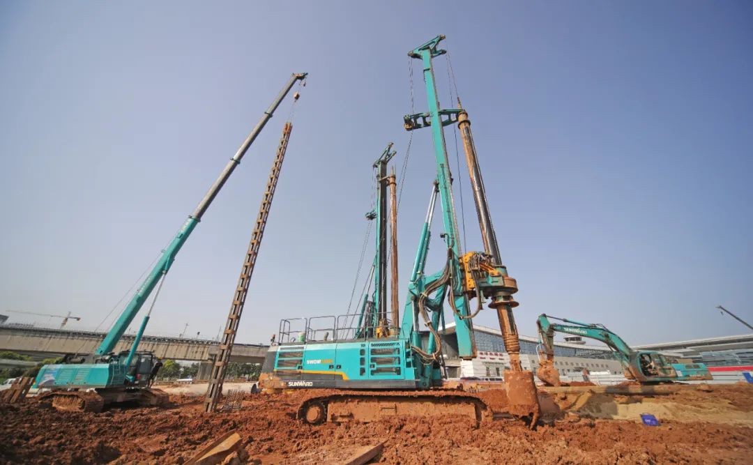 超强施工组合！ezweb易利娱乐平台智能助力长沙地铁6号线建设