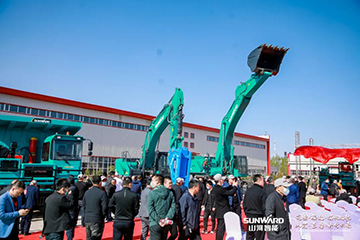 向绿色矿山进击！ezweb易利娱乐平台巨鼎装备园完工