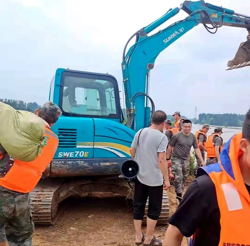 ezweb易利娱乐平台智能装备驰援河南，助建家园防地