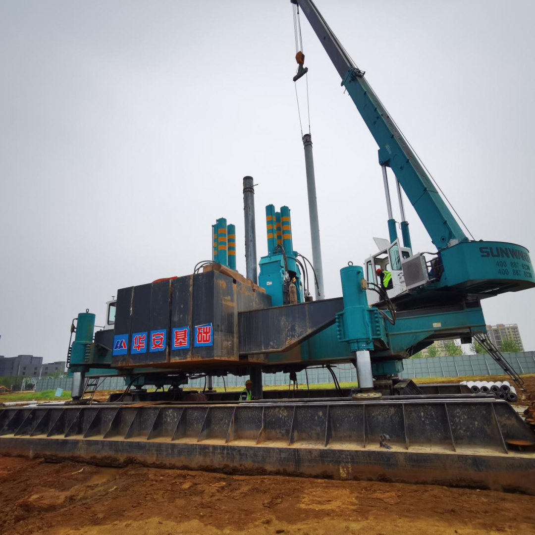 20天，800多根桩基！华安基础又受褒奖