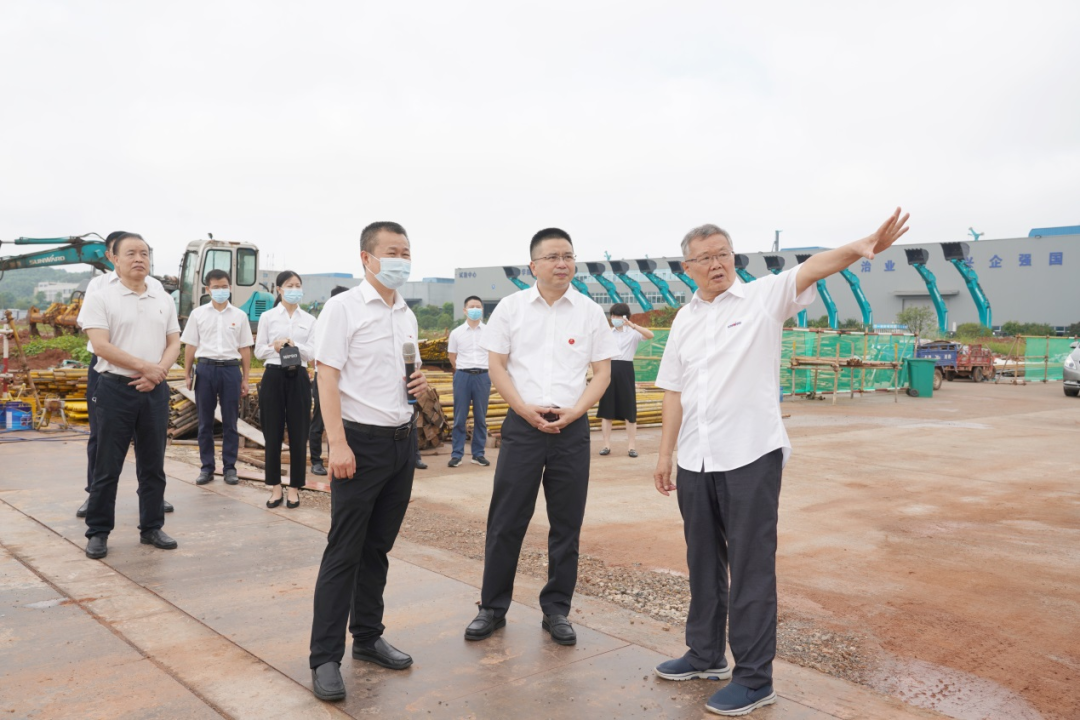 长沙市委常委、市纪委书记胡卫兵考察调研ezweb易利娱乐平台智能