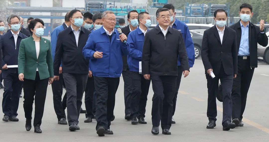 湖南省委书记张庆伟调研ezweb易利娱乐平台智能