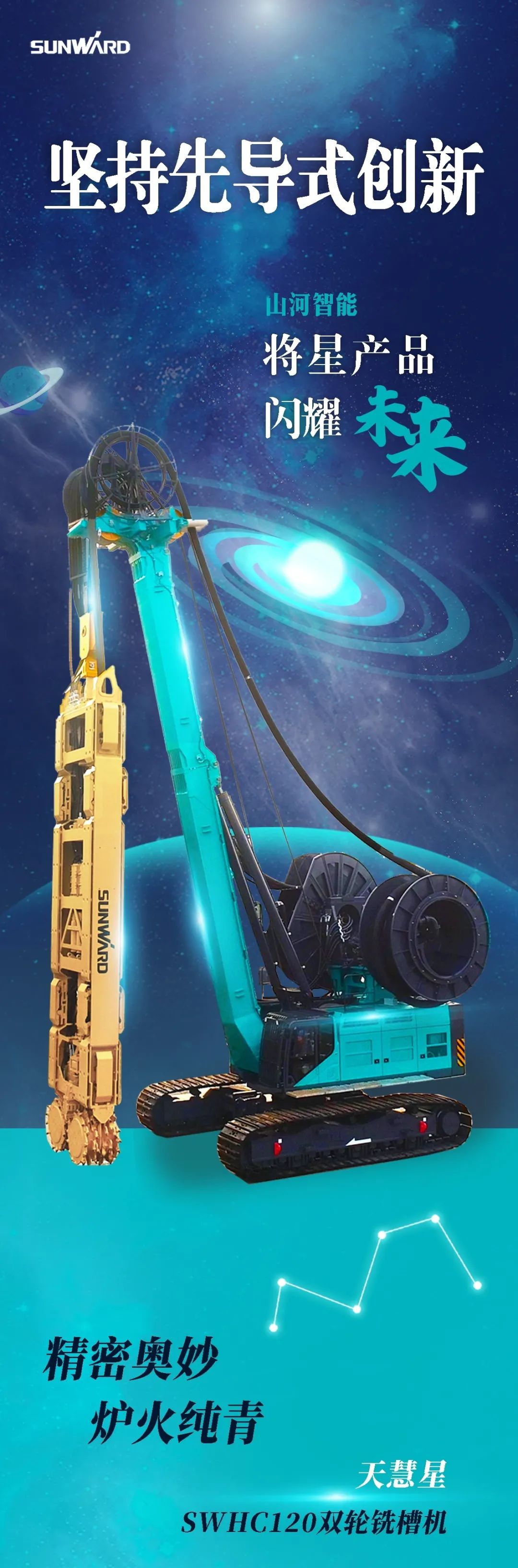 一图读懂 | ezweb易利娱乐平台智能地下工程装备四大“将星”产品荣耀来袭