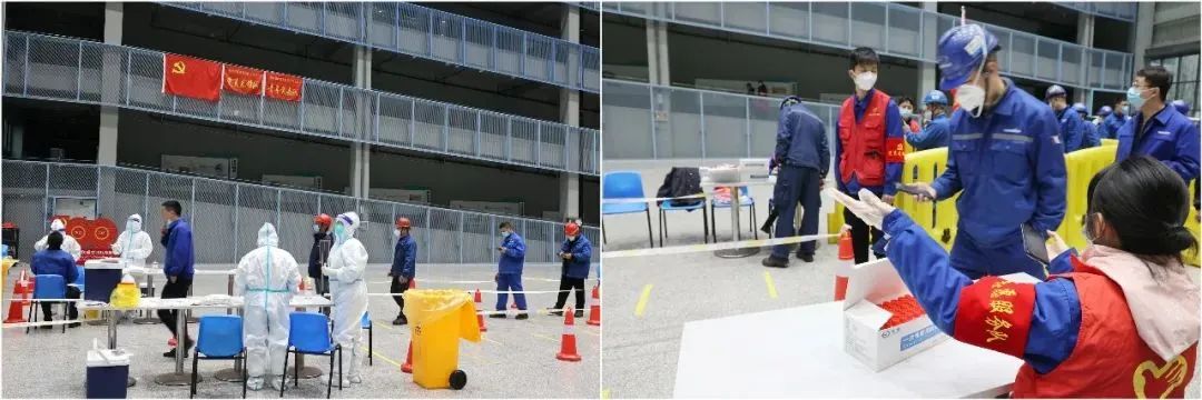 抗疫先锋在行动！ezweb易利娱乐平台智能自愿者助力核酸采样
