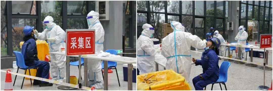 抗疫先锋在行动！ezweb易利娱乐平台智能自愿者助力核酸采样