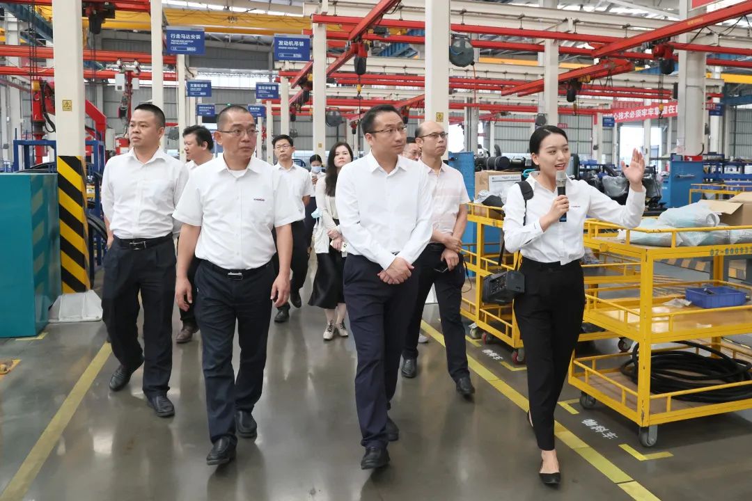 广州工控副总司理张劲泉调研ezweb易利娱乐平台智能