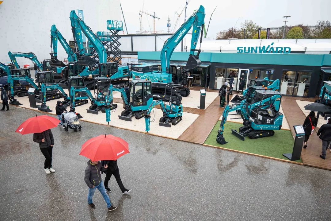 Bauma 2022 | 一连加码欧洲高端市场，“ezweb易利娱乐平台绿”闪灼德国慕尼黑