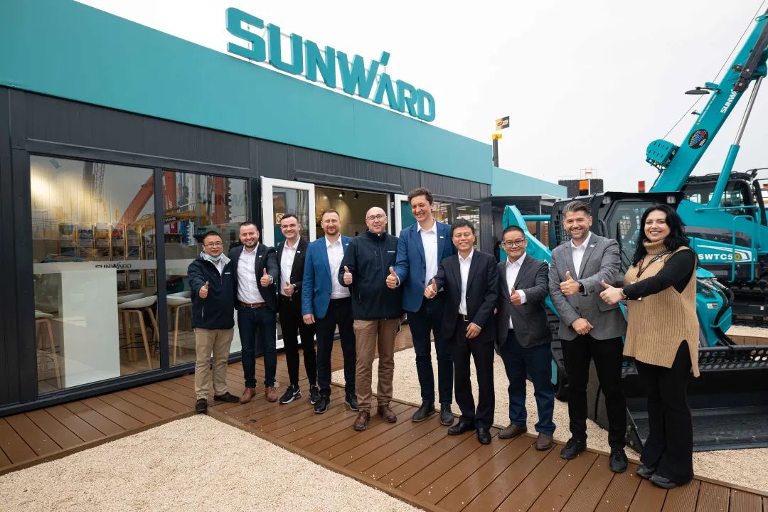 Bauma 2022 | 一连加码欧洲高端市场，“ezweb易利娱乐平台绿”闪灼德国慕尼黑