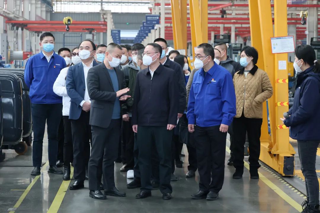 彭涛副市长督导ezweb易利娱乐平台智能清静生产事情、开展新春慰问