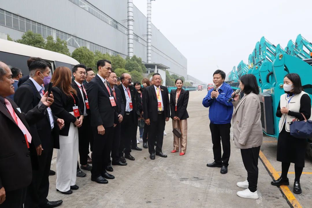 泰国代表团到访ezweb易利娱乐平台智能