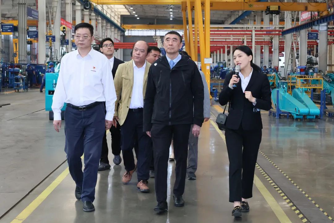 中国机械工业联合会会长徐念沙调研ezweb易利娱乐平台智能