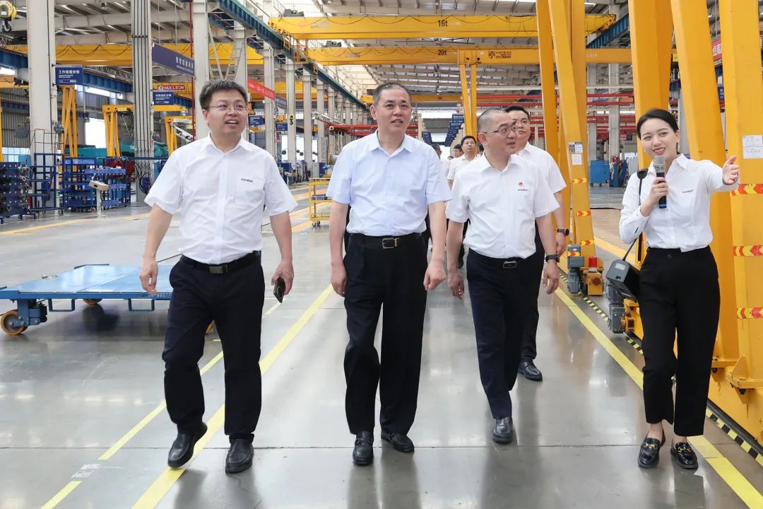 中铁城建集团党委书记、董事长申景涛到访ezweb易利娱乐平台智能