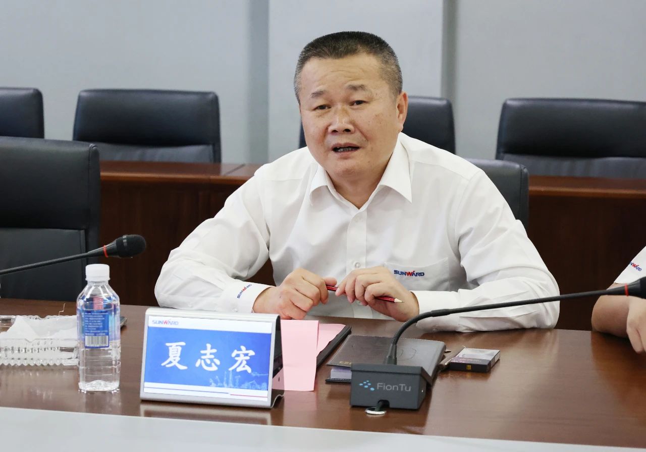 永青科技集团董事长胡晓东带队到访ezweb易利娱乐平台智能