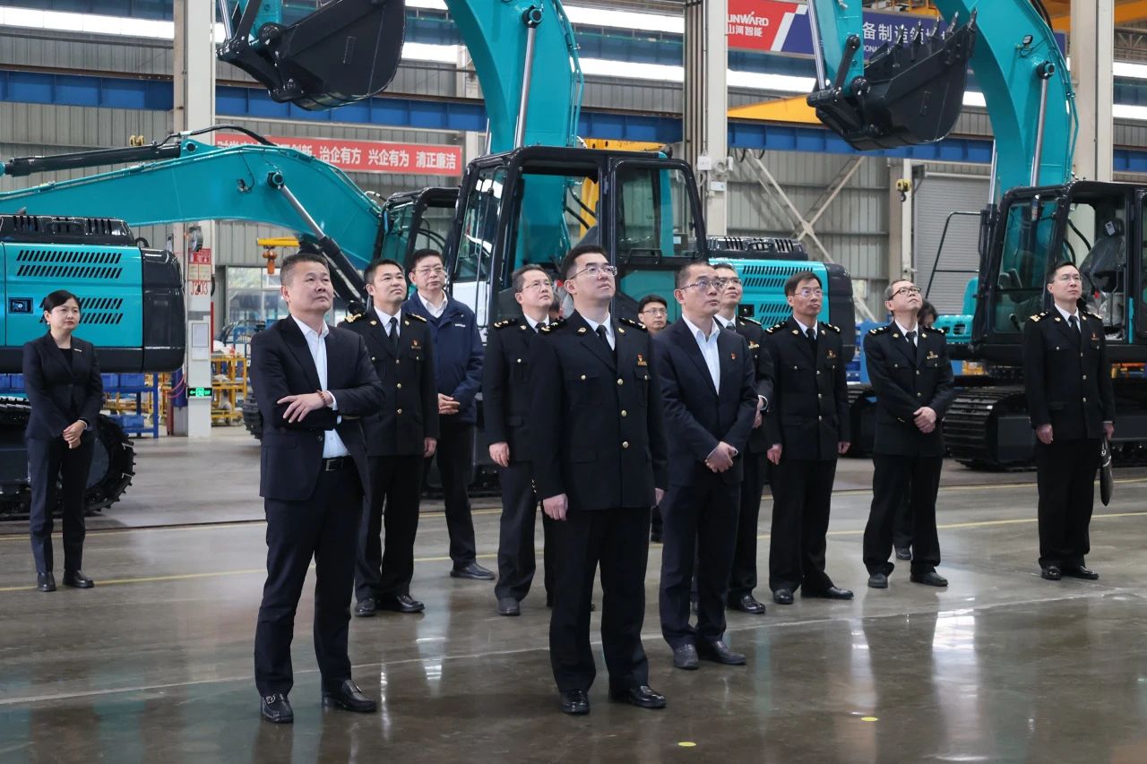 长沙海关党委书记、关长沈大为调研ezweb易利娱乐平台智能